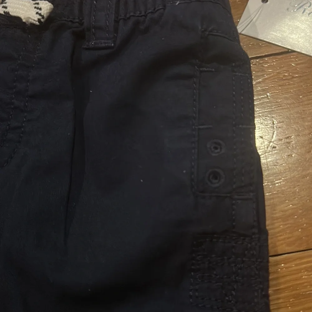 Ralph Lauren Toddlers Boy Cotton Twill Navy Shorts